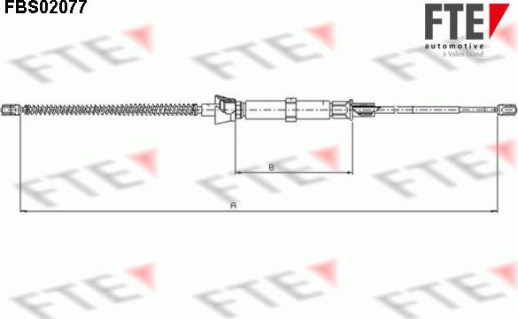 FTE FBS02077 - Vaijeri, seisontajarru inparts.fi