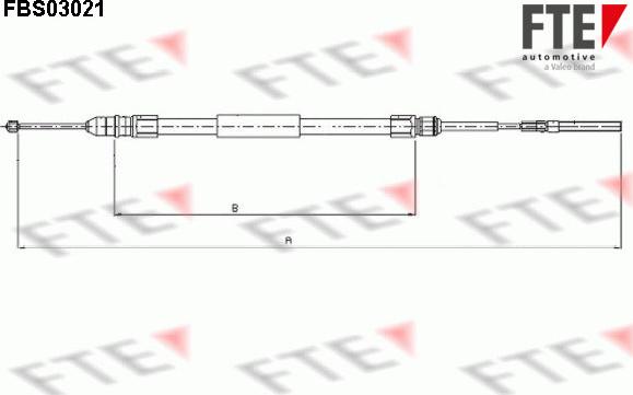 FTE 9250110 - Vaijeri, seisontajarru inparts.fi