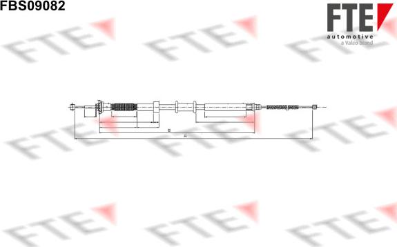 FTE 9250302 - Vaijeri, seisontajarru inparts.fi