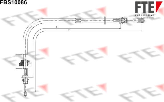 FTE FBS10086 - Vaijeri, seisontajarru inparts.fi