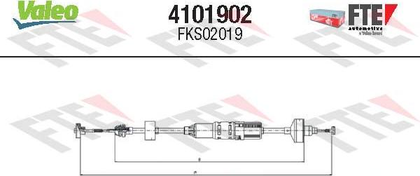 FTE 4101902 - Vaijeri, kytkimen käyttö inparts.fi