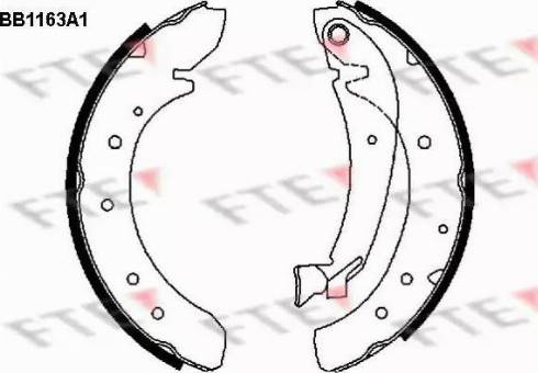 FTE BB1163A1 - Jarrukenkäsarja inparts.fi