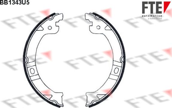 FTE BB1343U5 - Jarrukenkäsarja, seisontajarru inparts.fi