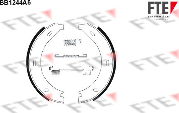 FTE BB1244A6 - Jarrukenkäsarja, seisontajarru inparts.fi