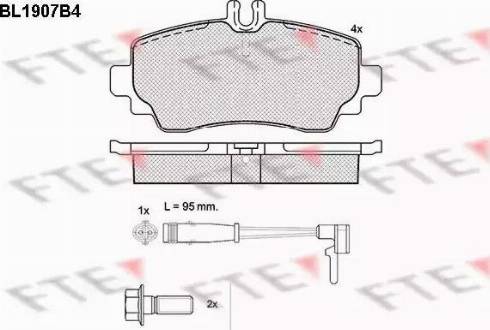 FTE BL1907B4 - Jarrupala, levyjarru inparts.fi