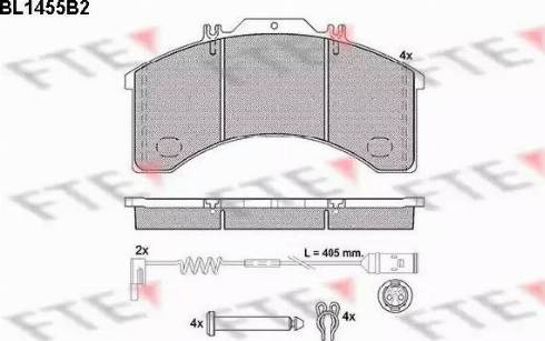 FTE BL1455B2 - Jarrupala, levyjarru inparts.fi