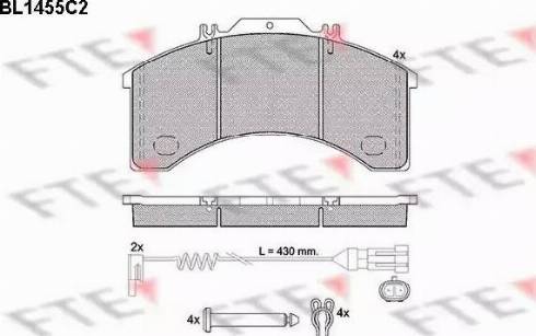 FTE BL1455C2 - Jarrupala, levyjarru inparts.fi