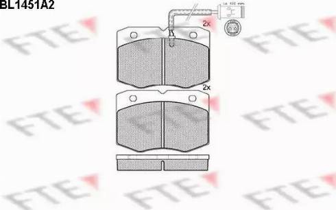 FTE BL1451A2 - Jarrupala, levyjarru inparts.fi