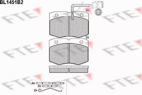 FTE BL1451B2 - Jarrupala, levyjarru inparts.fi