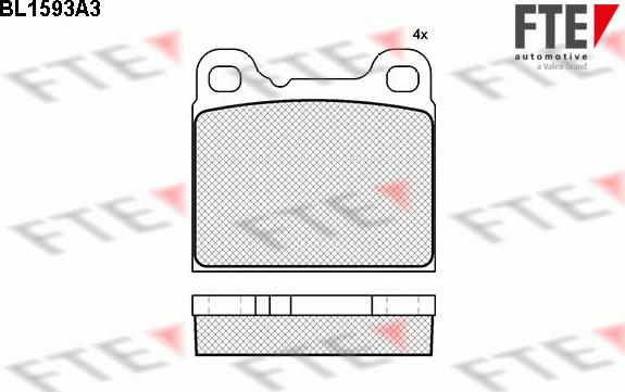 FTE BL1593A3 - Jarrupala, levyjarru inparts.fi