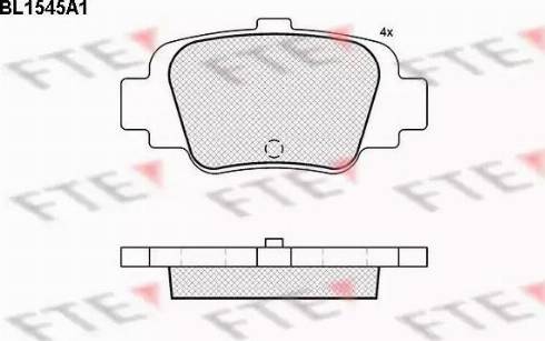 FTE BL1545A1 - Jarrupala, levyjarru inparts.fi