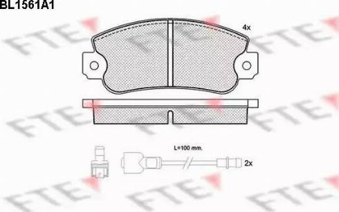 FTE BL1561A1 - Jarrupala, levyjarru inparts.fi