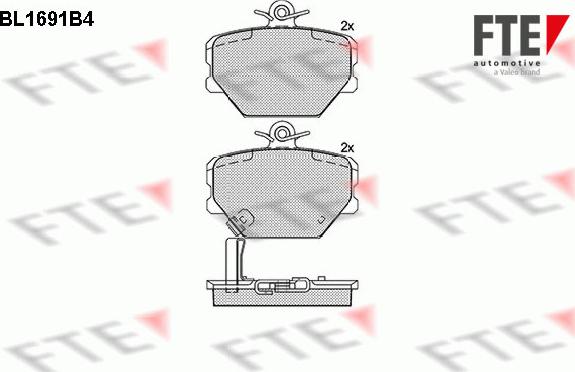 FTE BL1691B4 - Jarrupala, levyjarru inparts.fi