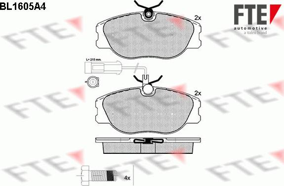 FTE BL1605A4 - Jarrupala, levyjarru inparts.fi