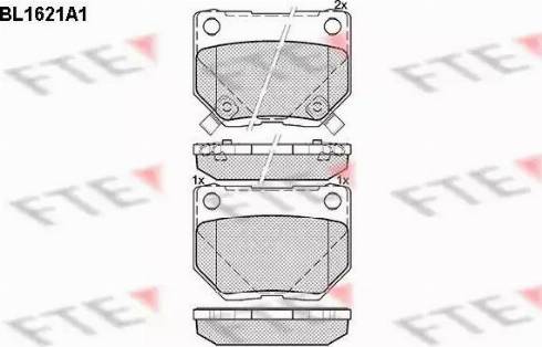 FTE BL1621A1 - Jarrupala, levyjarru inparts.fi