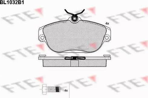 FTE BL1032B1 - Jarrupala, levyjarru inparts.fi