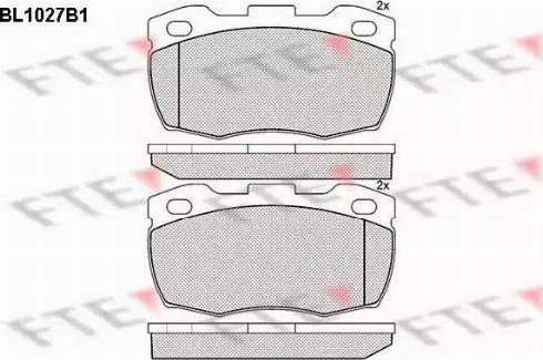 FTE BL1027B1 - Jarrupala, levyjarru inparts.fi