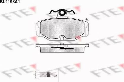 FTE BL1198A1 - Jarrupala, levyjarru inparts.fi