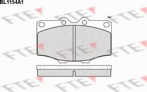 FTE BL1154A1 - Jarrupala, levyjarru inparts.fi