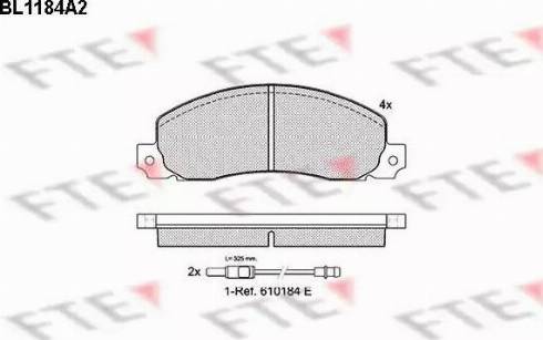 FTE BL1184A2 - Jarrupala, levyjarru inparts.fi