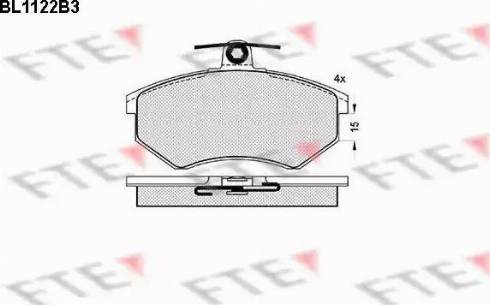 FTE BL1122B3 - Jarrupala, levyjarru inparts.fi