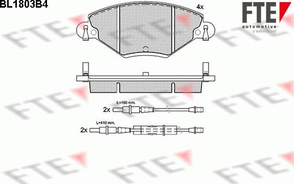 FTE BL1803B4 - Jarrupala, levyjarru inparts.fi