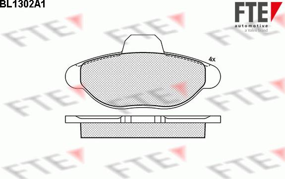 FTE BL1302A1 - Jarrupala, levyjarru inparts.fi