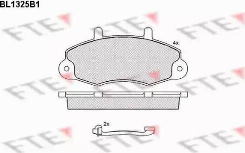 FTE BL1325B1 - Jarrupala, levyjarru inparts.fi