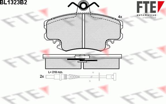 FTE BL1323B2 - Jarrupala, levyjarru inparts.fi