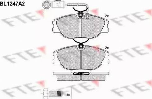 FTE BL1247A2 - Jarrupala, levyjarru inparts.fi