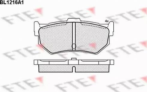 FTE BL1216A1 - Jarrupala, levyjarru inparts.fi