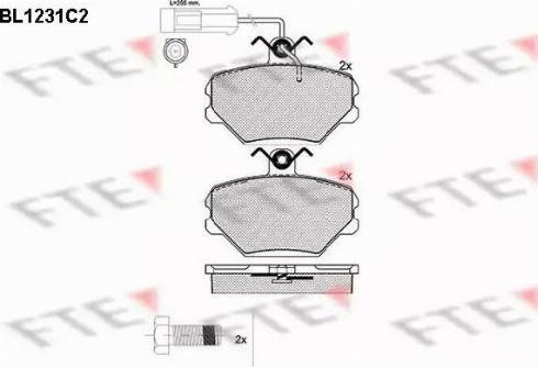 FTE BL1231C2 - Jarrupala, levyjarru inparts.fi