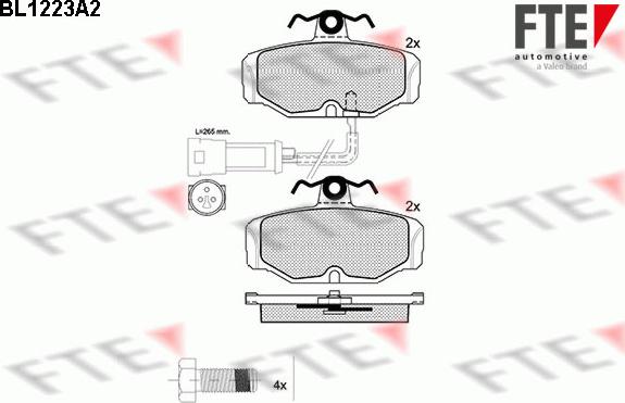 FTE BL1223A2 - Jarrupala, levyjarru inparts.fi