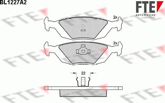 FTE BL1227A2 - Jarrupala, levyjarru inparts.fi