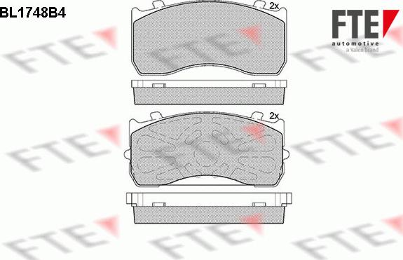 FTE BL1748B4 - Jarrupala, levyjarru inparts.fi