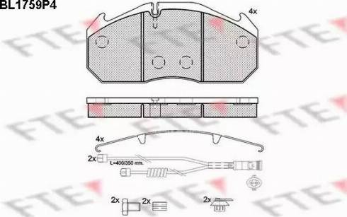 FTE BL1759P4 - Jarrupala, levyjarru inparts.fi