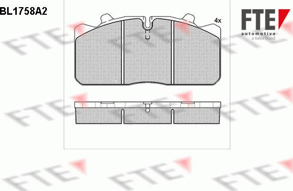 FTE BL1758A2 - Jarrupala, levyjarru inparts.fi