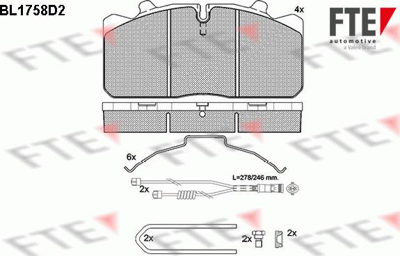 FTE BL1758D2 - Jarrupala, levyjarru inparts.fi