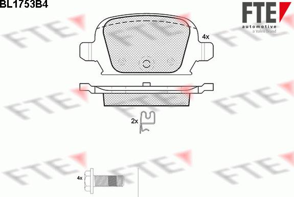 FTE BL1753B4 - Jarrupala, levyjarru inparts.fi