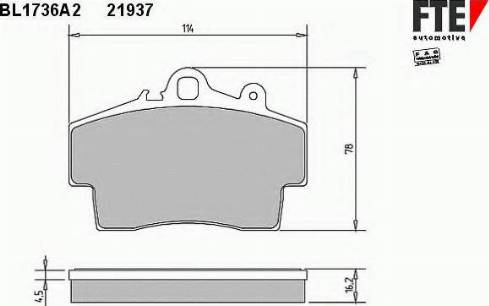 FTE BL1736A2 - Jarrupala, levyjarru inparts.fi