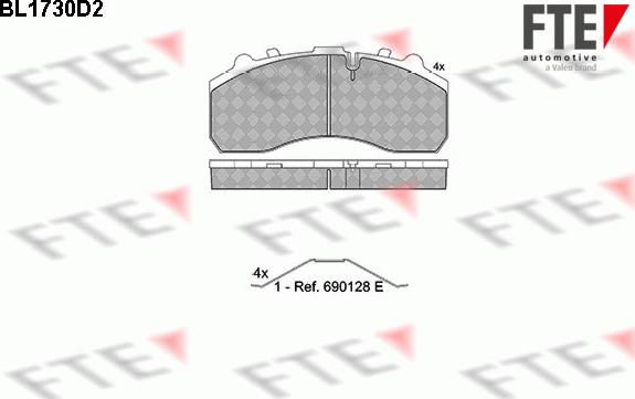 FTE BL1730D2 - Jarrupala, levyjarru inparts.fi