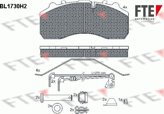 FTE BL1730H2 - Jarrupala, levyjarru inparts.fi