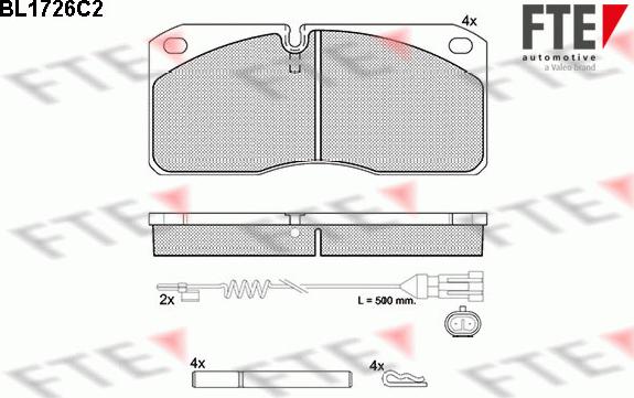 FTE BL1726C2 - Jarrupala, levyjarru inparts.fi