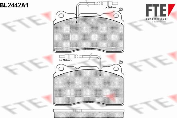 FTE BL2442A1 - Jarrupala, levyjarru inparts.fi