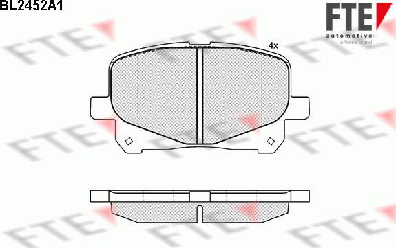 FTE BL2452A1 - Jarrupala, levyjarru inparts.fi