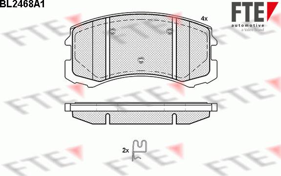 FTE BL2468A1 - Jarrupala, levyjarru inparts.fi