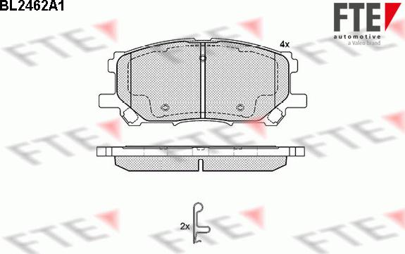 FTE BL2462A1 - Jarrupala, levyjarru inparts.fi