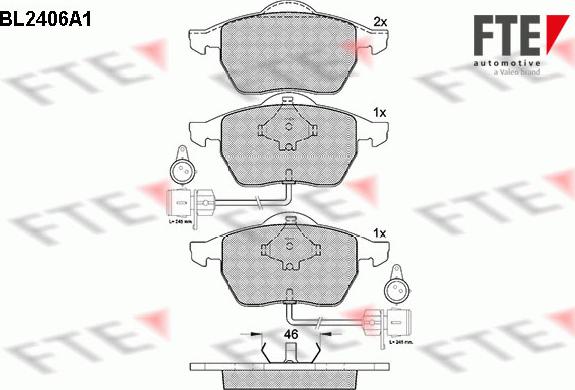 FTE BL2406A1 - Jarrupala, levyjarru inparts.fi