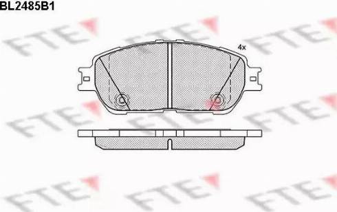 FTE BL2485B1 - Jarrupala, levyjarru inparts.fi