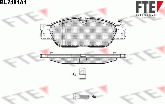 FTE BL2481A1 - Jarrupala, levyjarru inparts.fi